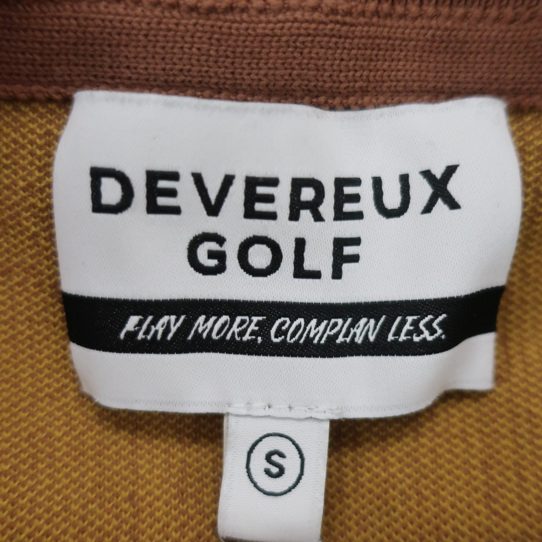 DEVEREUX GOLF(デヴァローゴルフ) ニットクルーネックトレーナー キャメル レディース S 763474772-0030 B