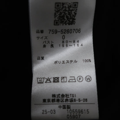 MASTER BUNNY EDITION(マスターバニーエディション) ノースリーブポロシャツ ブラック レディース 0 759-5260706 A