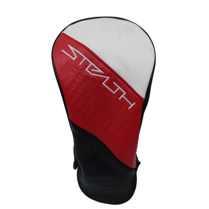 TaylorMade1 ヘッドカバー 白赤黒 1W STEALTH B