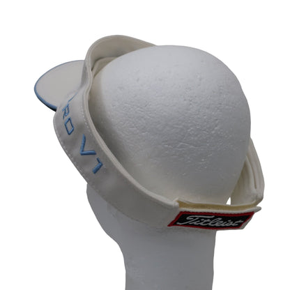 Titleist(タイトリスト) サンバイザー ホワイト×ブルー メンズ フリーサイズ A