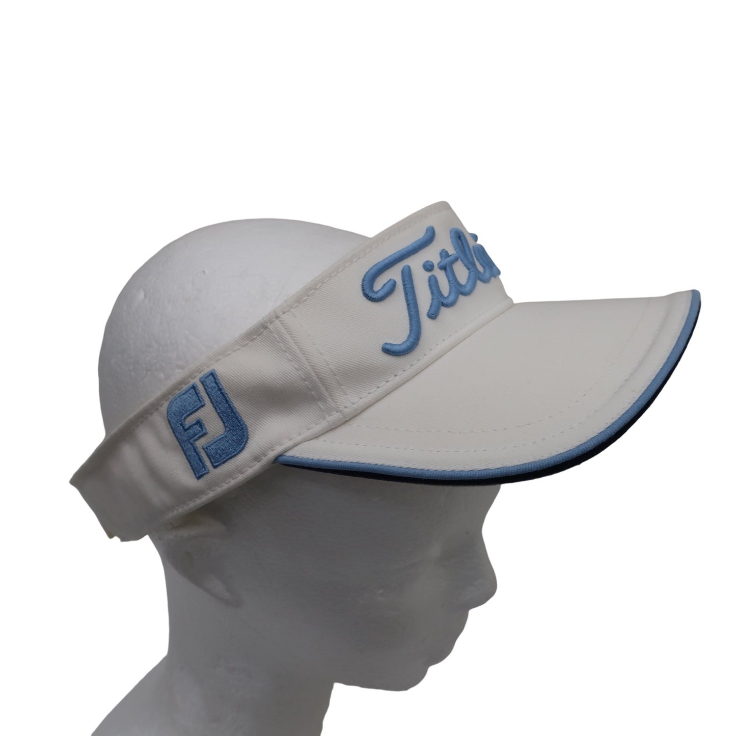 Titleist(タイトリスト) サンバイザー ホワイト×ブルー メンズ フリーサイズ A