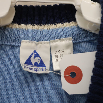 le coq sportif(ルコックスポルティフ) ニットベスト 水色 レディース Mar-86 B