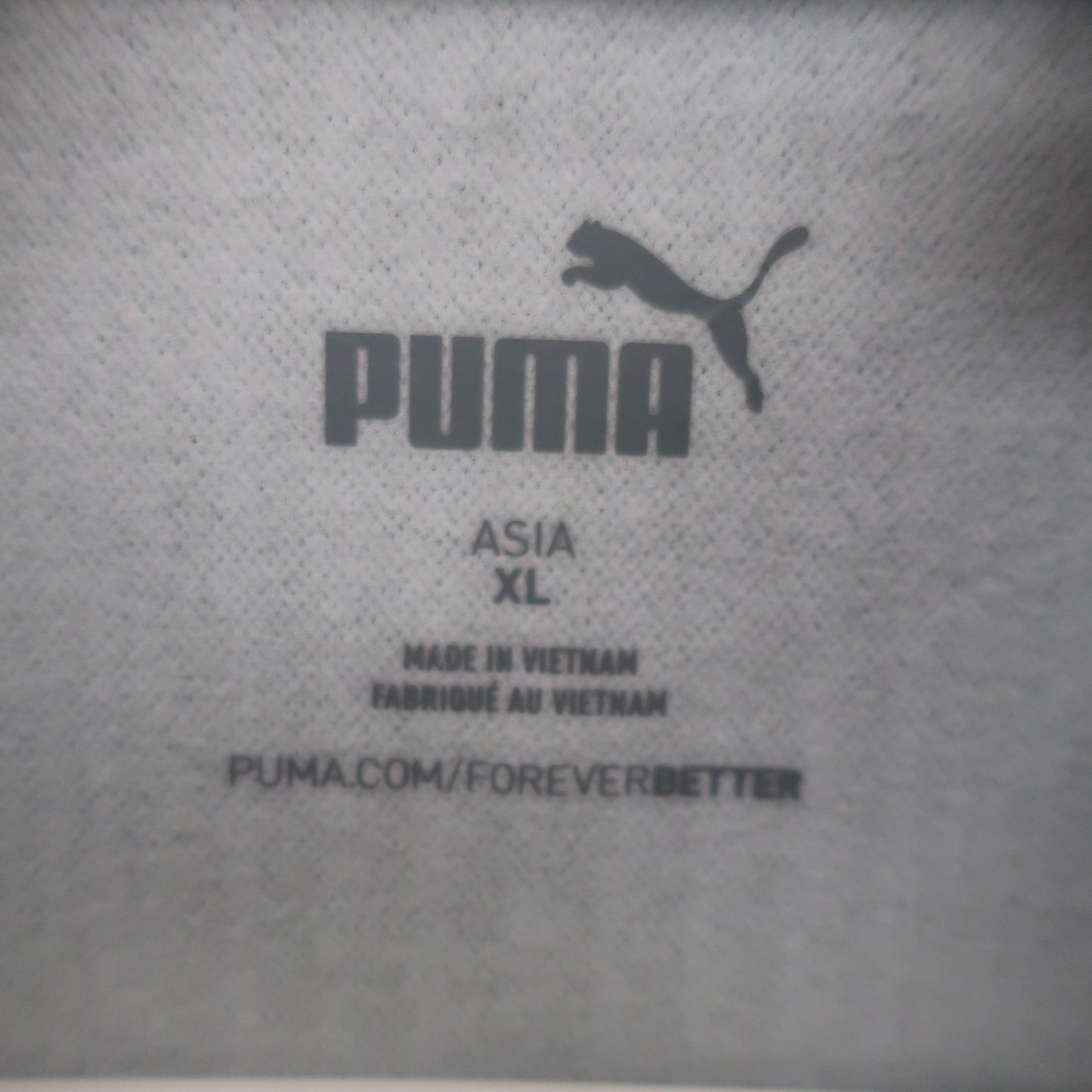 PUMA GOLF(プーマゴルフ) 長袖ポロシャツ グレー系千鳥柄 メンズ XL A