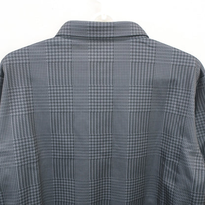 PUMA GOLF(プーマゴルフ) 長袖ポロシャツ グレー系千鳥柄 メンズ XL A