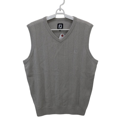 FOOTJOY(フットジョイ) ニットベスト グレー メンズ XL A