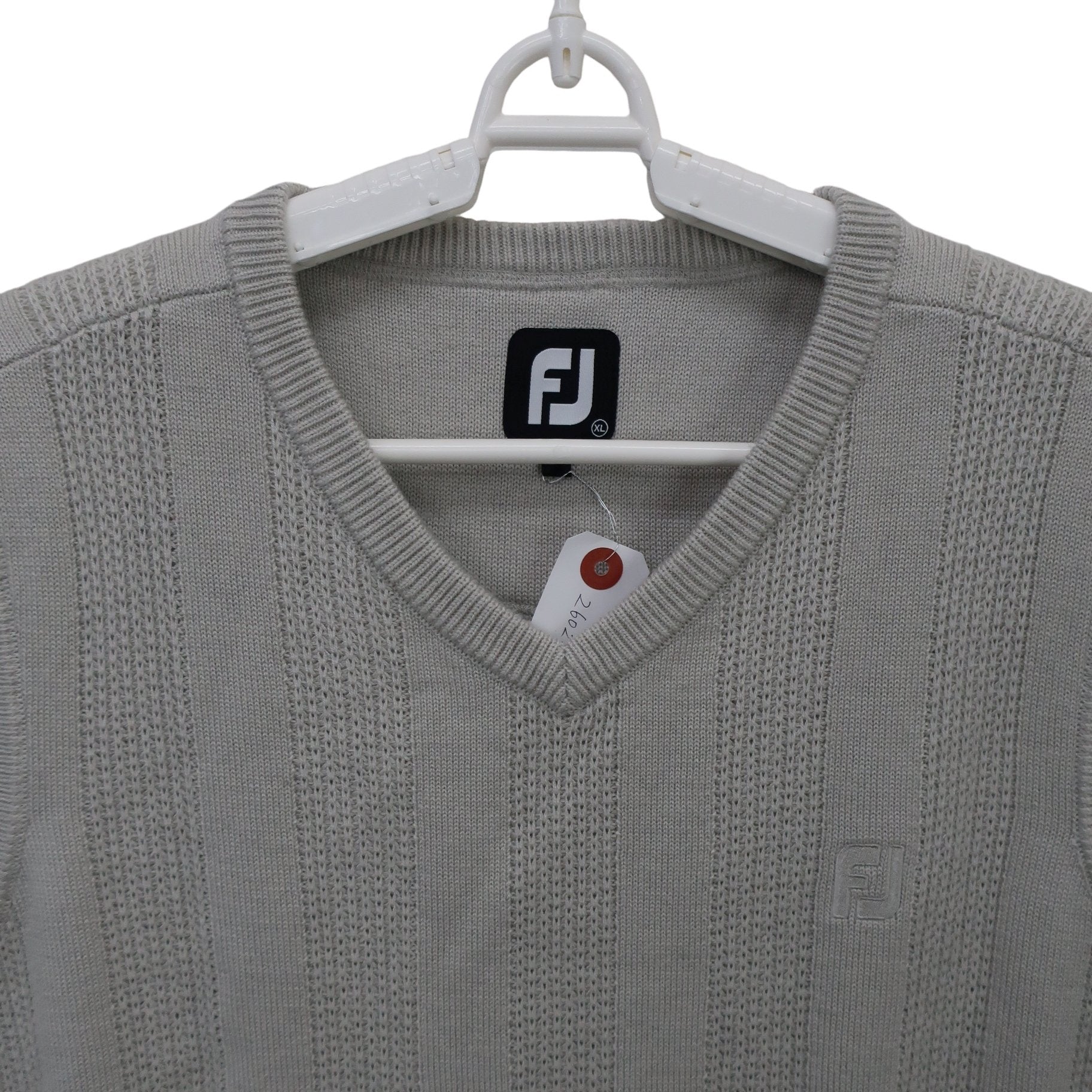 FOOTJOY(フットジョイ) ニットベスト グレー メンズ XL A