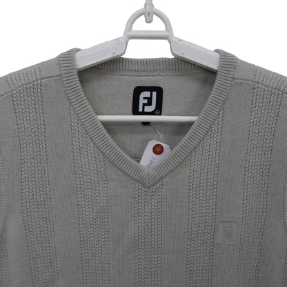 FOOTJOY(フットジョイ) ニットベスト グレー メンズ XL A