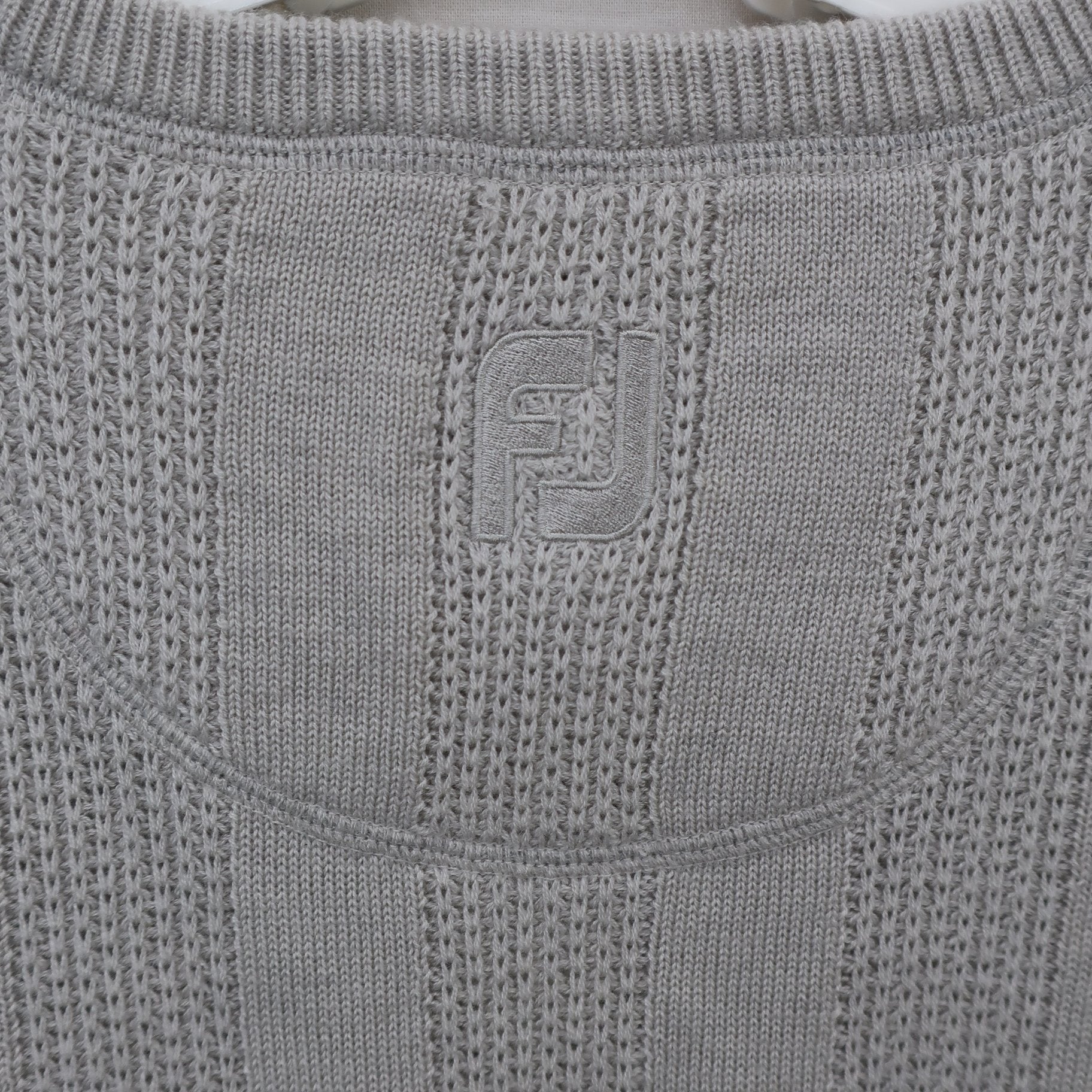 FOOTJOY(フットジョイ) ニットベスト グレー メンズ XL A