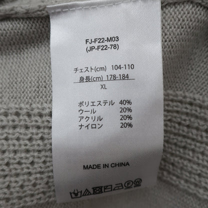 FOOTJOY(フットジョイ) ニットベスト グレー メンズ XL A