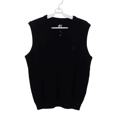 FOOTJOY(フットジョイ) ニットベスト ブラック メンズ XL A