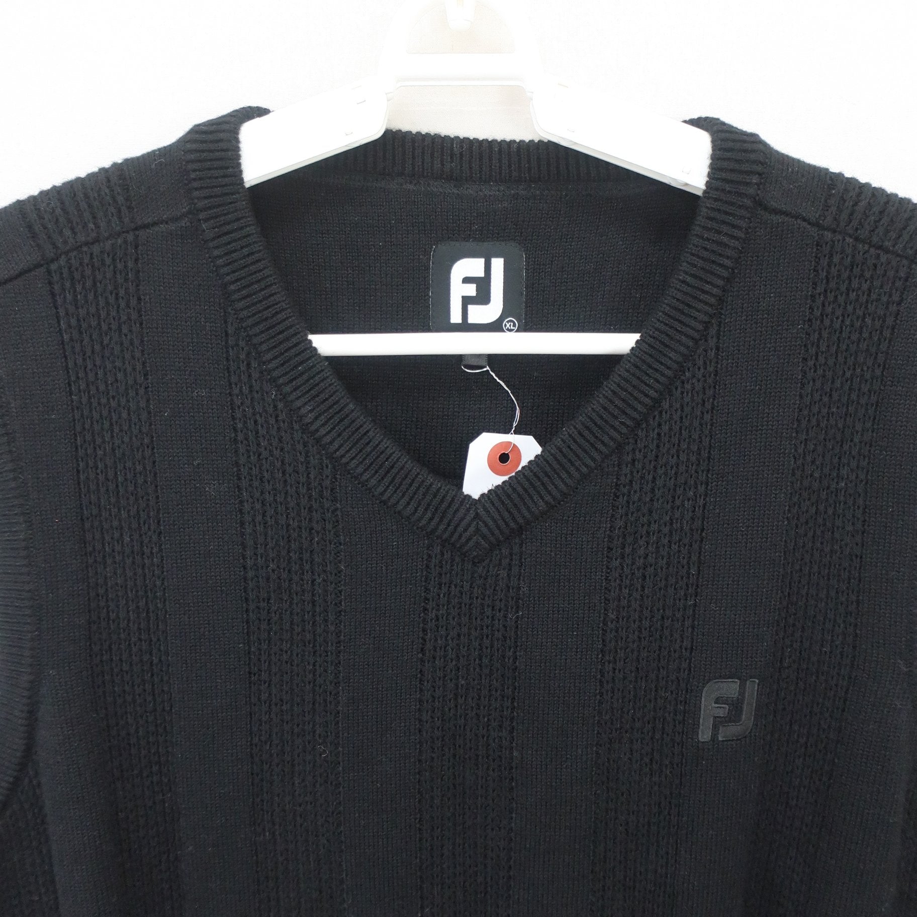 FOOTJOY(フットジョイ) ニットベスト ブラック メンズ XL A