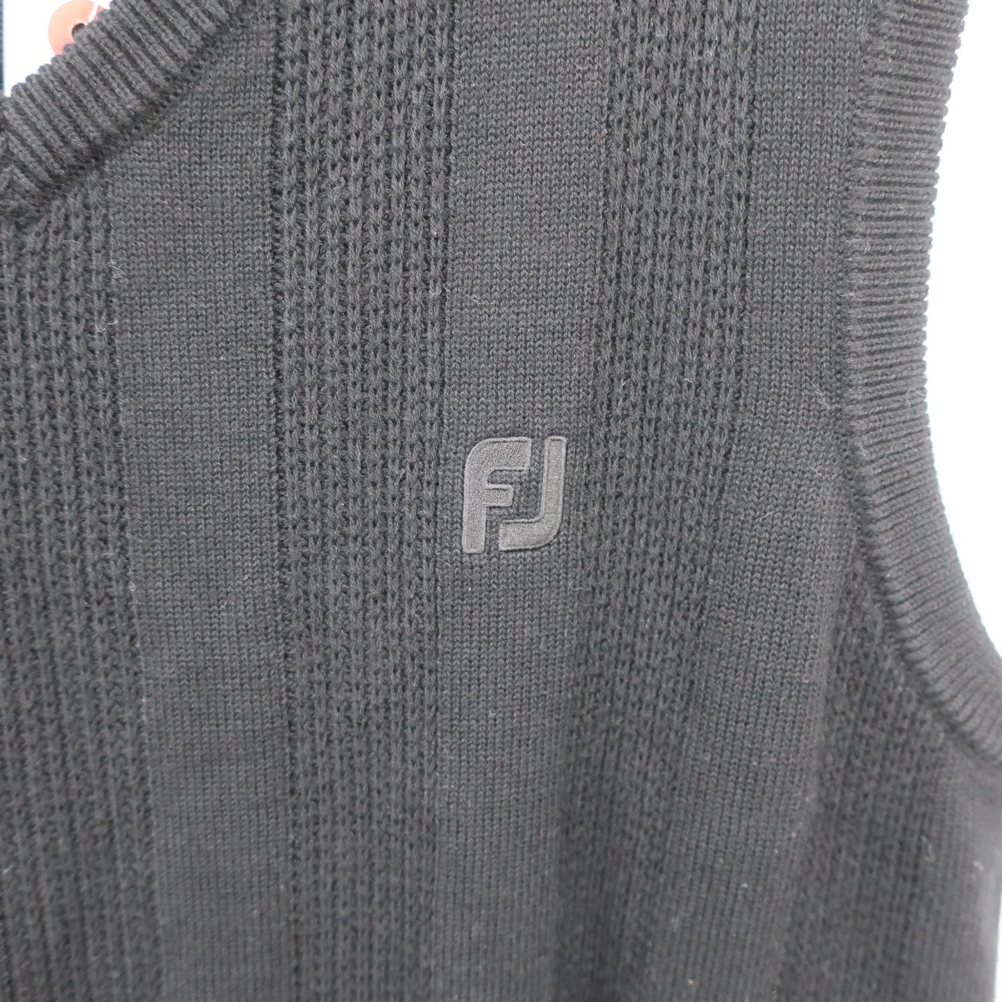 FOOTJOY(フットジョイ) ニットベスト ブラック メンズ XL A