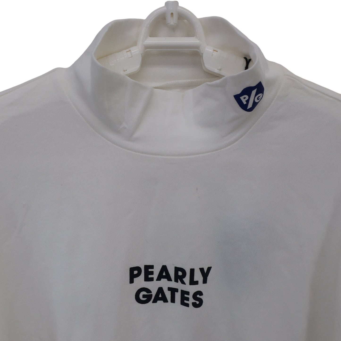 PEARLY GATES(パーリーゲイツ) 長袖モックネックシャツ ホワイト メンズ 7 053-3166111 N