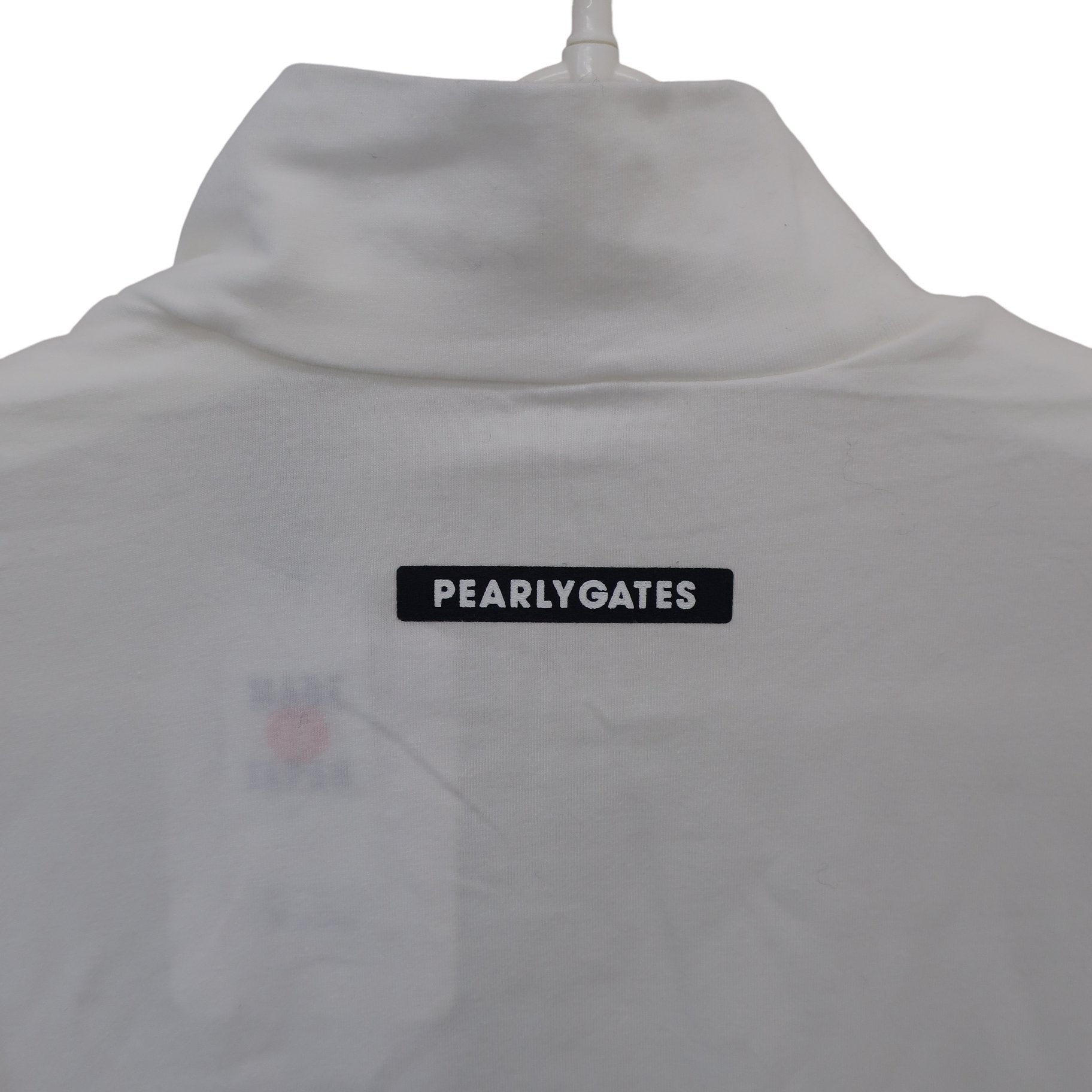 PEARLY GATES(パーリーゲイツ) 長袖モックネックシャツ ホワイト メンズ 7 053-3166111 N
