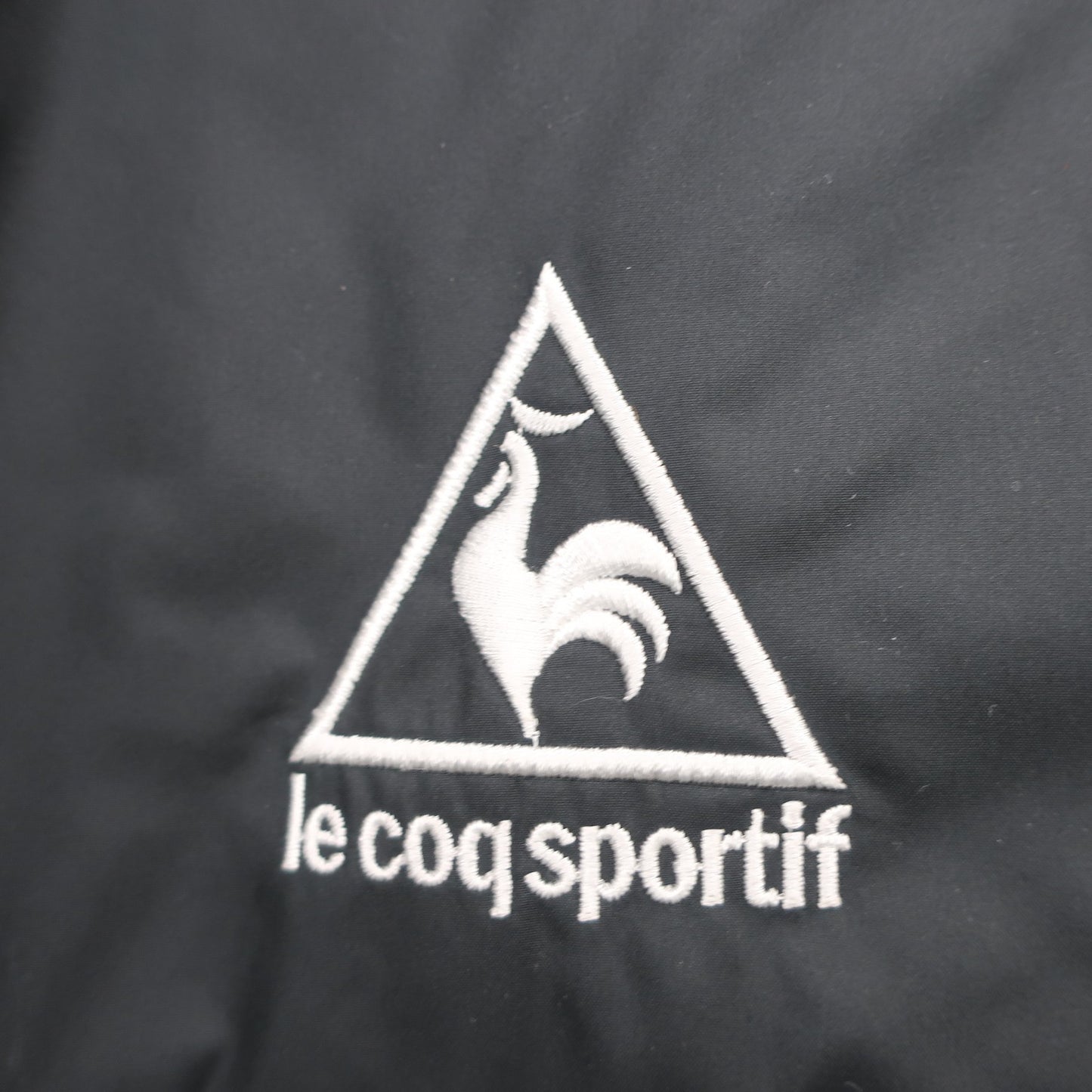 le coq sportif(ルコックスポルティフ) フルジップナイロンジャケット ブラック メンズ M A