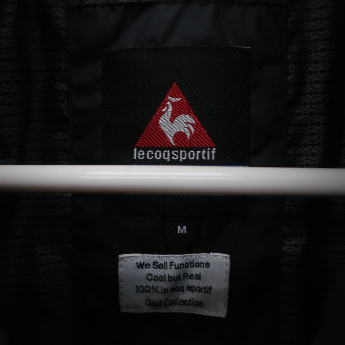 le coq sportif(ルコックスポルティフ) フルジップナイロンジャケット ブラック メンズ M A