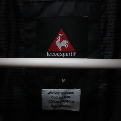 le coq sportif(ルコックスポルティフ) フルジップナイロンジャケット ブラック メンズ M A
