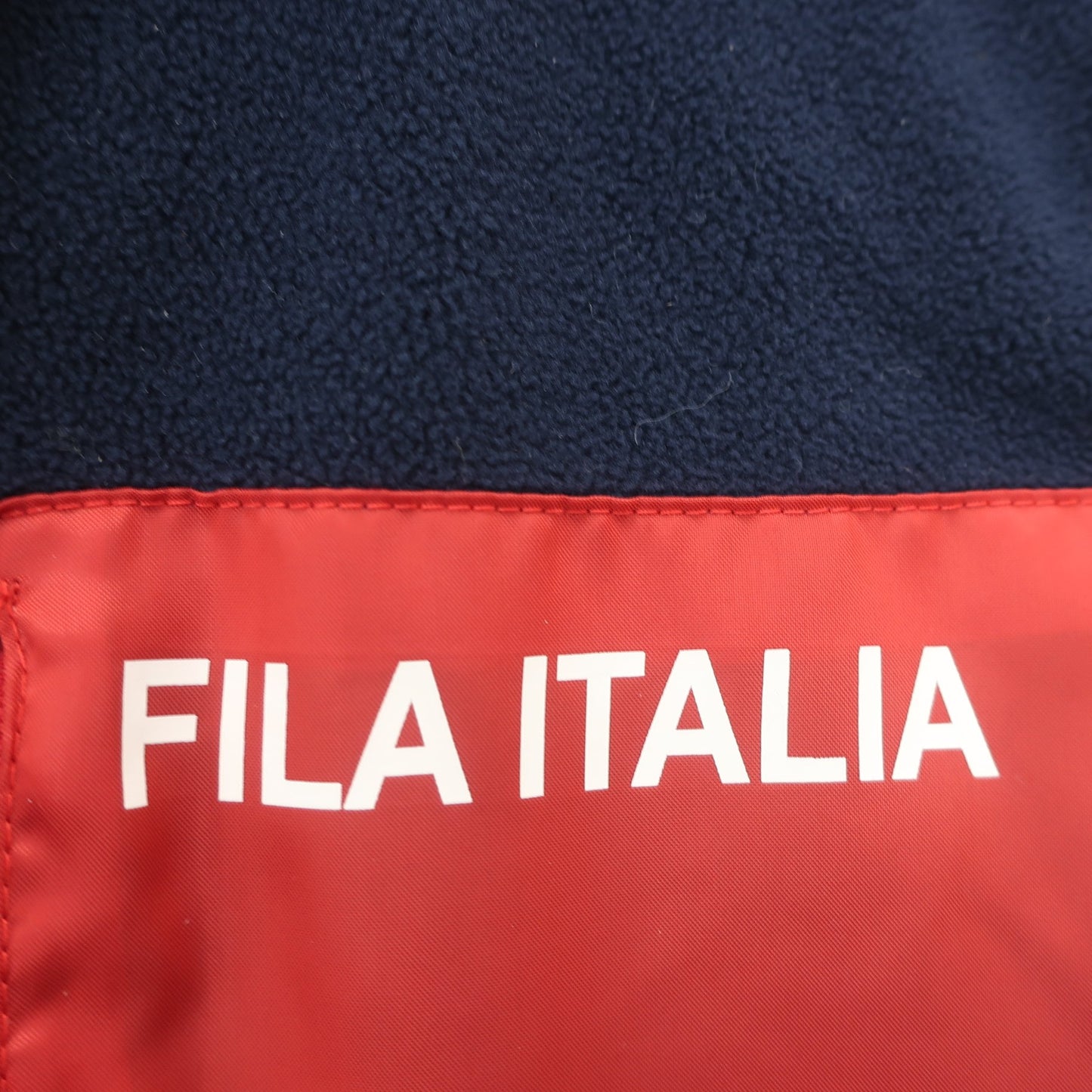 FILA GOLF(フィラゴルフ) リバーシブルベスト ネイビー / ホワイト メンズ M A