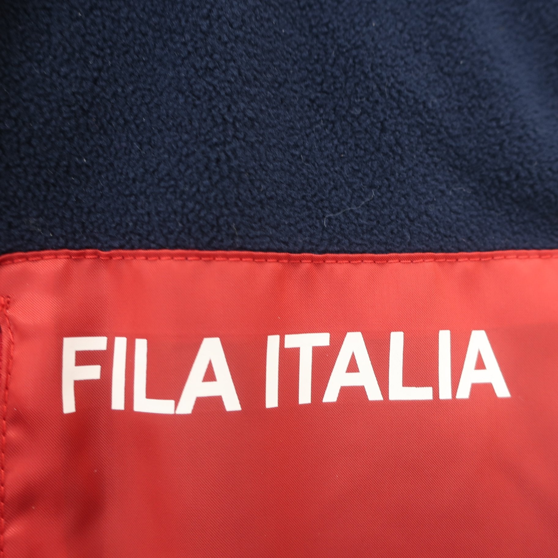 FILA GOLF(フィラゴルフ) リバーシブルベスト ネイビー / ホワイト メンズ M A