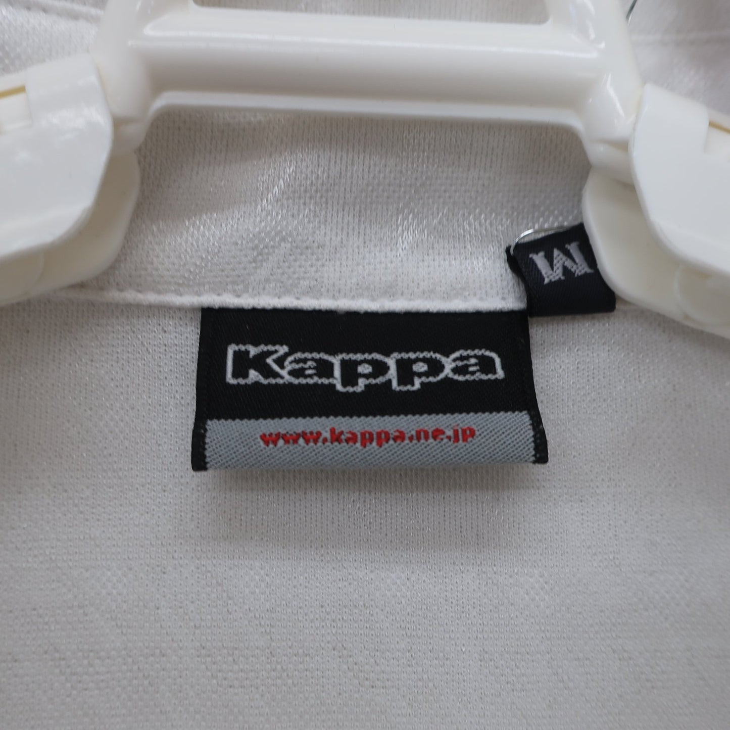 Kappa(カッパ) 長袖ポロシャツ ホワイト メンズ M A
