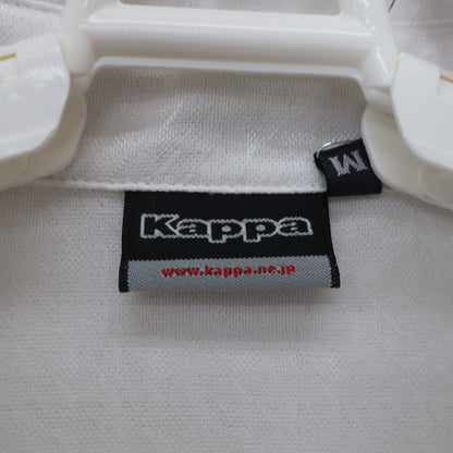 Kappa(カッパ) 長袖ポロシャツ ホワイト メンズ M A