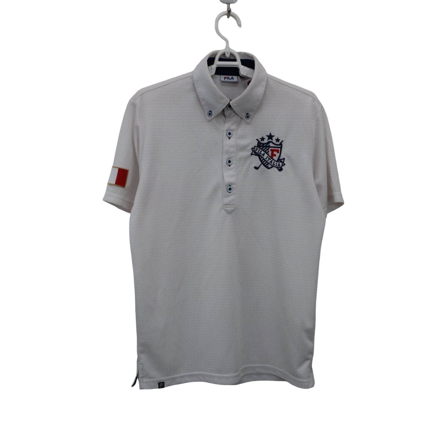 FILA GOLF(フィラゴルフ) ポロシャツ ホワイト メンズ M A