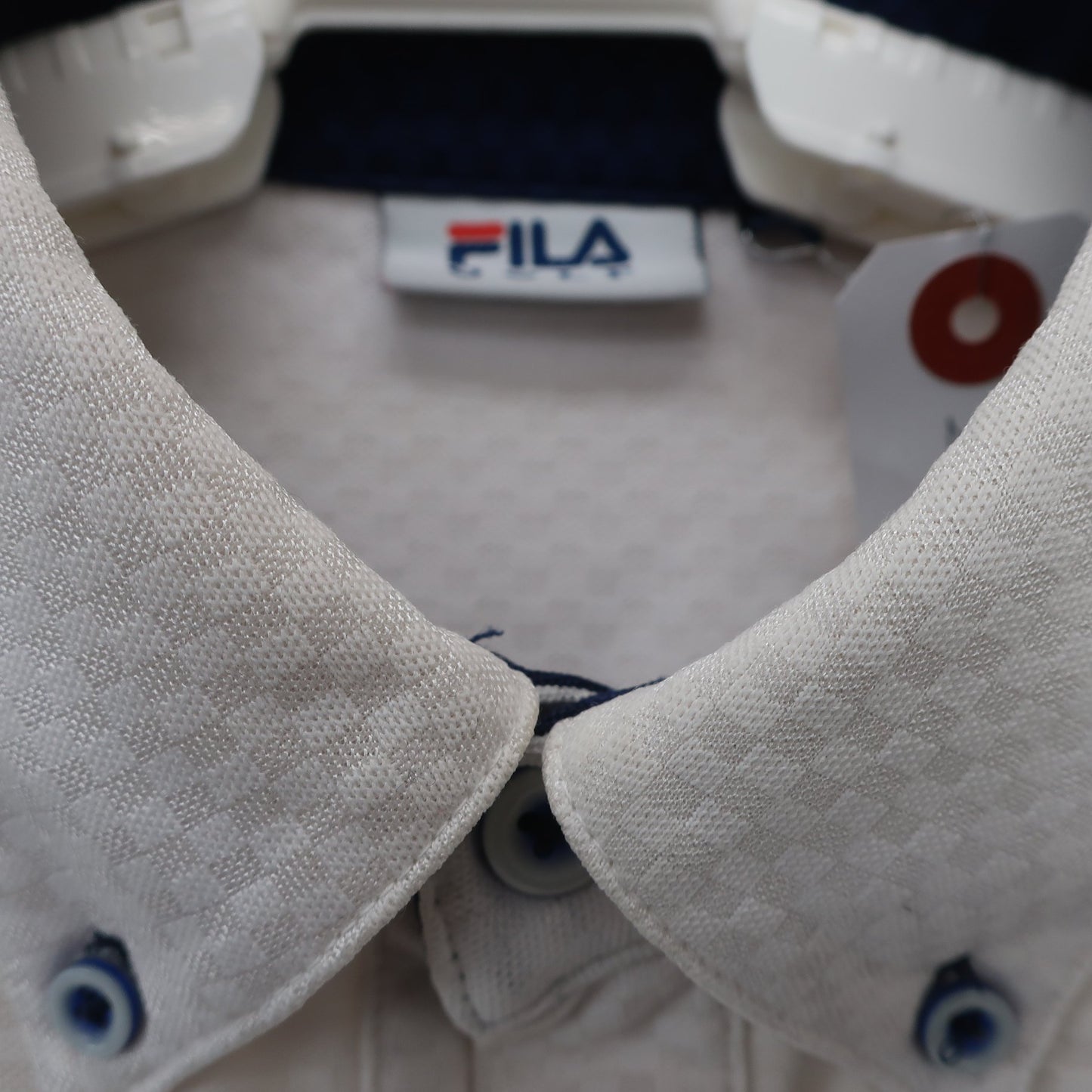FILA GOLF(フィラゴルフ) ポロシャツ ホワイト メンズ M A