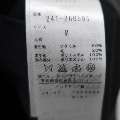 Callaway(キャロウェイ) フルジップニットジャケット ネイビー系チェック メンズ M 241-260595 A