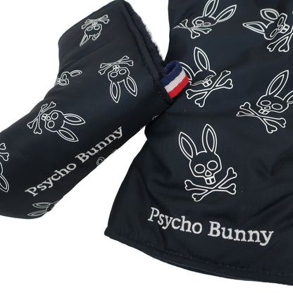Psycho Bunny1 ヘッドカバー2点セット ネイビー 1W用 パター用 A