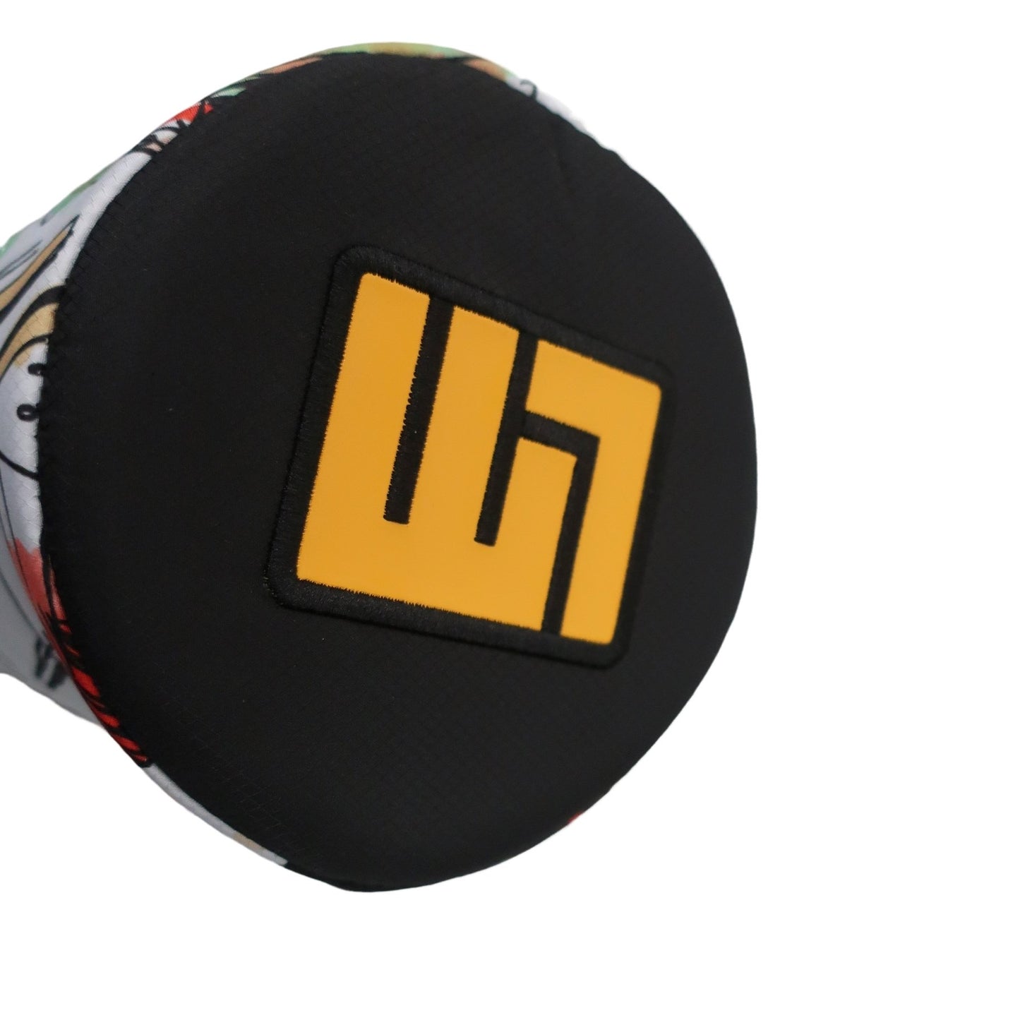 LOUDMOUTH1 ヘッドカバー3点セット ホワイト総柄 1W用 FW用 UT用 A
