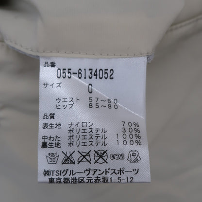 PEARLY GATES(パーリーゲイツ) ナイロンスカート ベージュ レディース 0 055-6134052 A