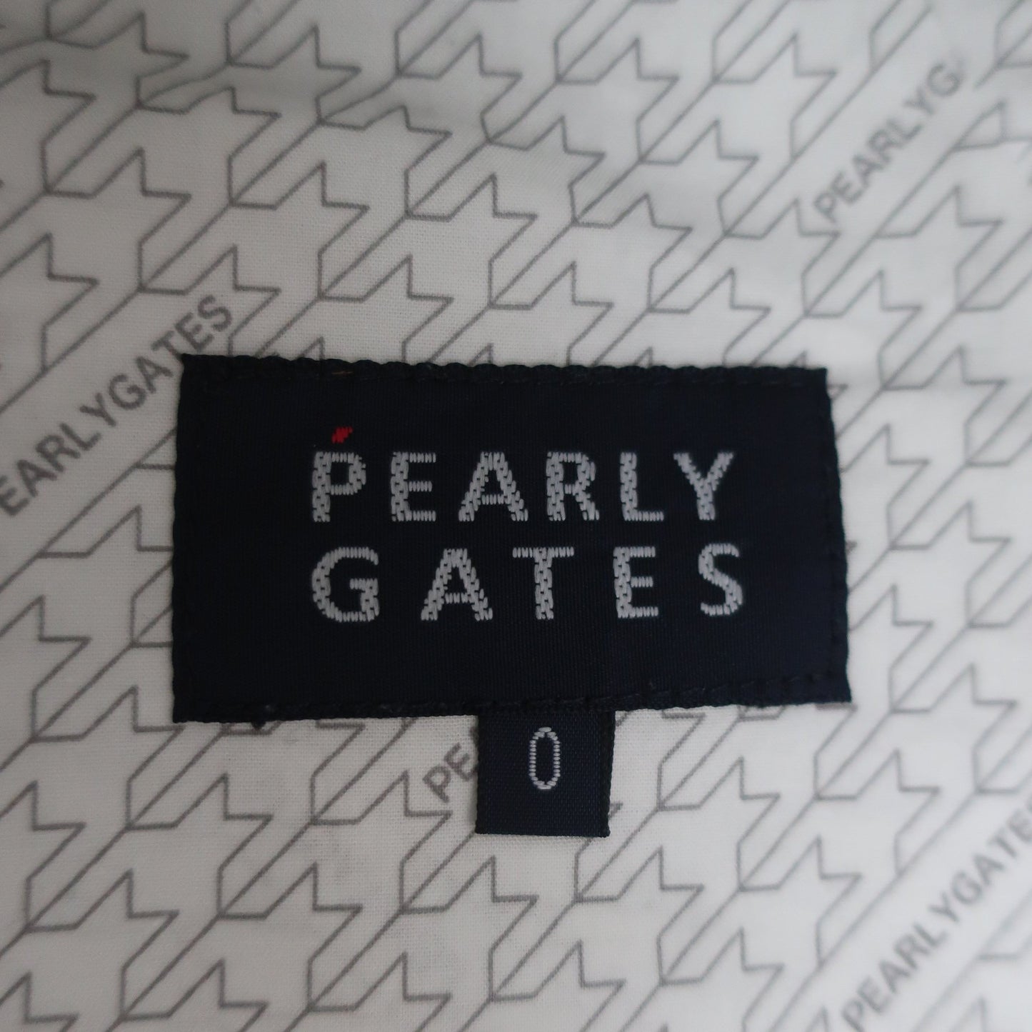 PEARLY GATES(パーリーゲイツ) スカート 白ネイビー千鳥柄 レディース 0 055-8234004 A