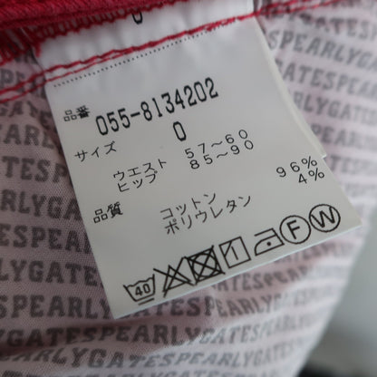 PEARLY GATES(パーリーゲイツ) スカート ピンク レディース 0 055-8134202 B