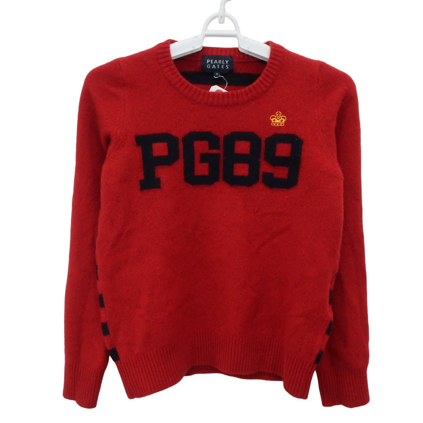 PEARLY GATES(パーリーゲイツ) セーター レッド レディース 0 055-6270092 B
