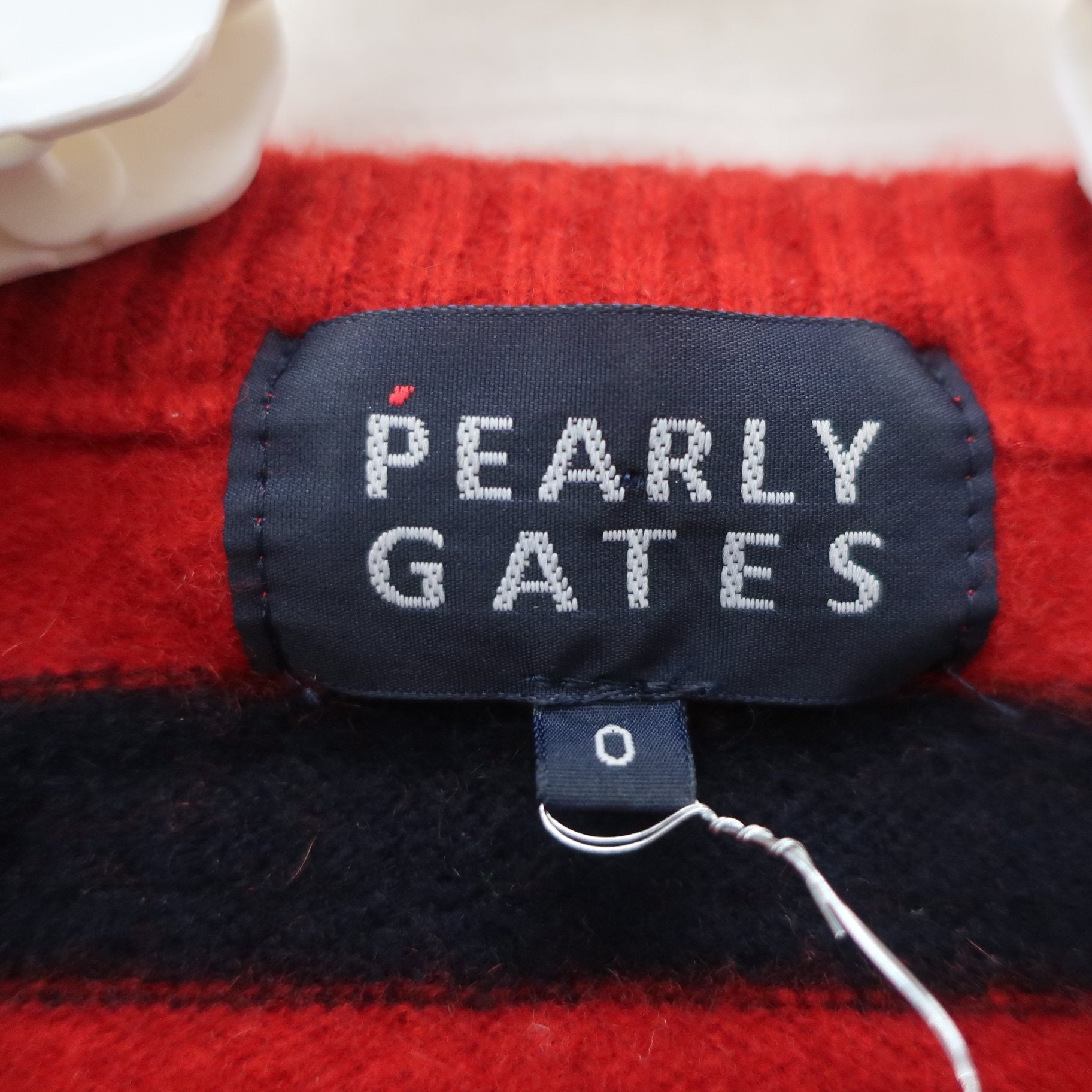 PEARLY GATES(パーリーゲイツ) セーター レッド レディース 0 055-6270092 B