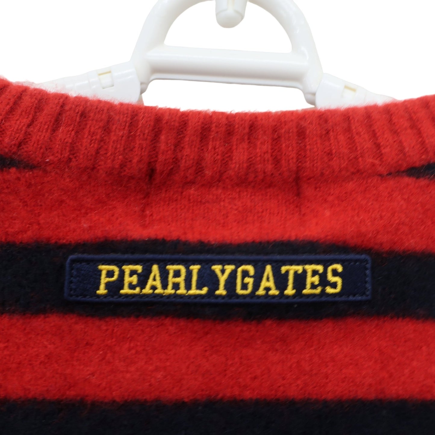 PEARLY GATES(パーリーゲイツ) セーター レッド レディース 0 055-6270092 B