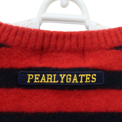 PEARLY GATES(パーリーゲイツ) セーター レッド レディース 0 055-6270092 B