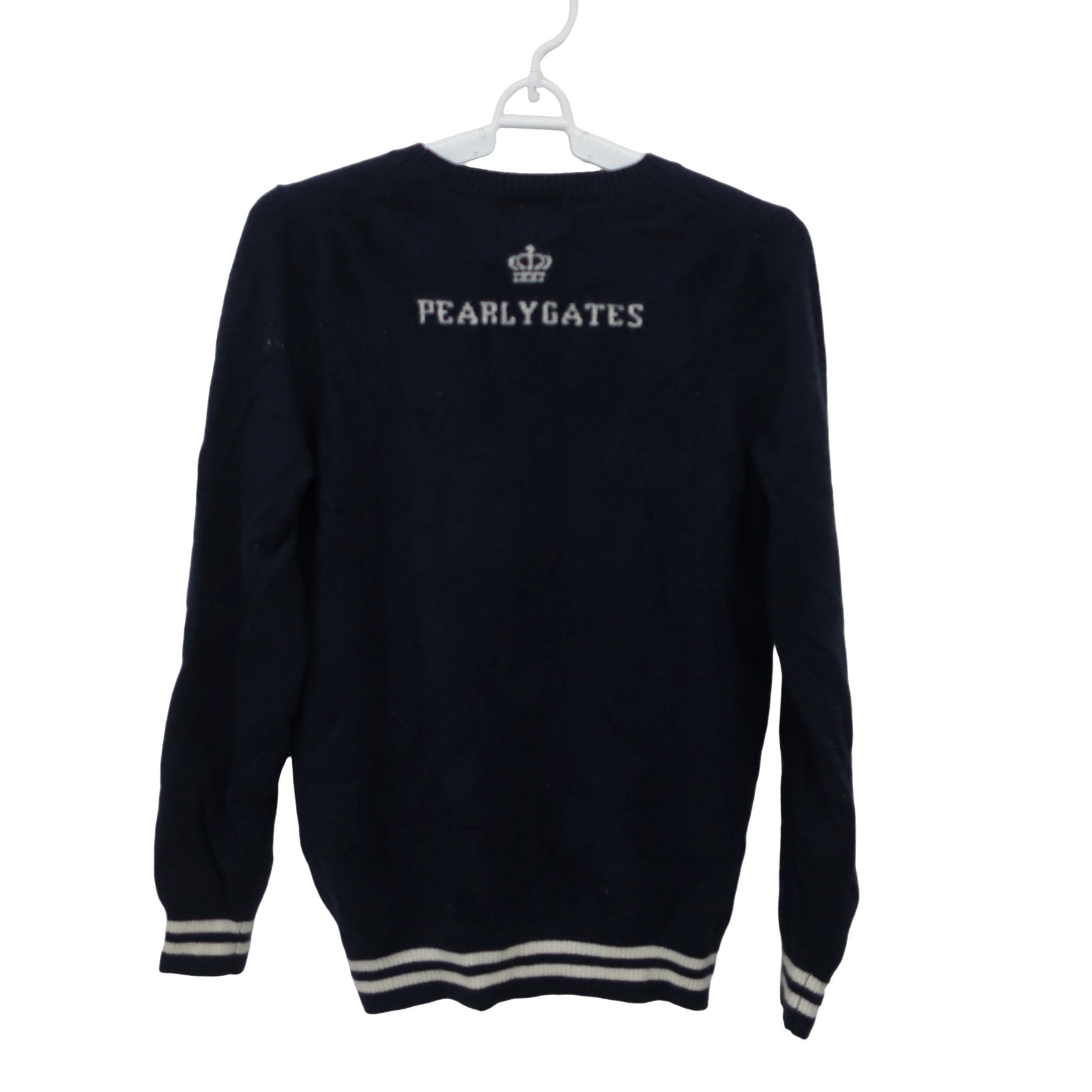PEARLY GATES(パーリーゲイツ) セーター ネイビー レディース 1 055-5270002 B