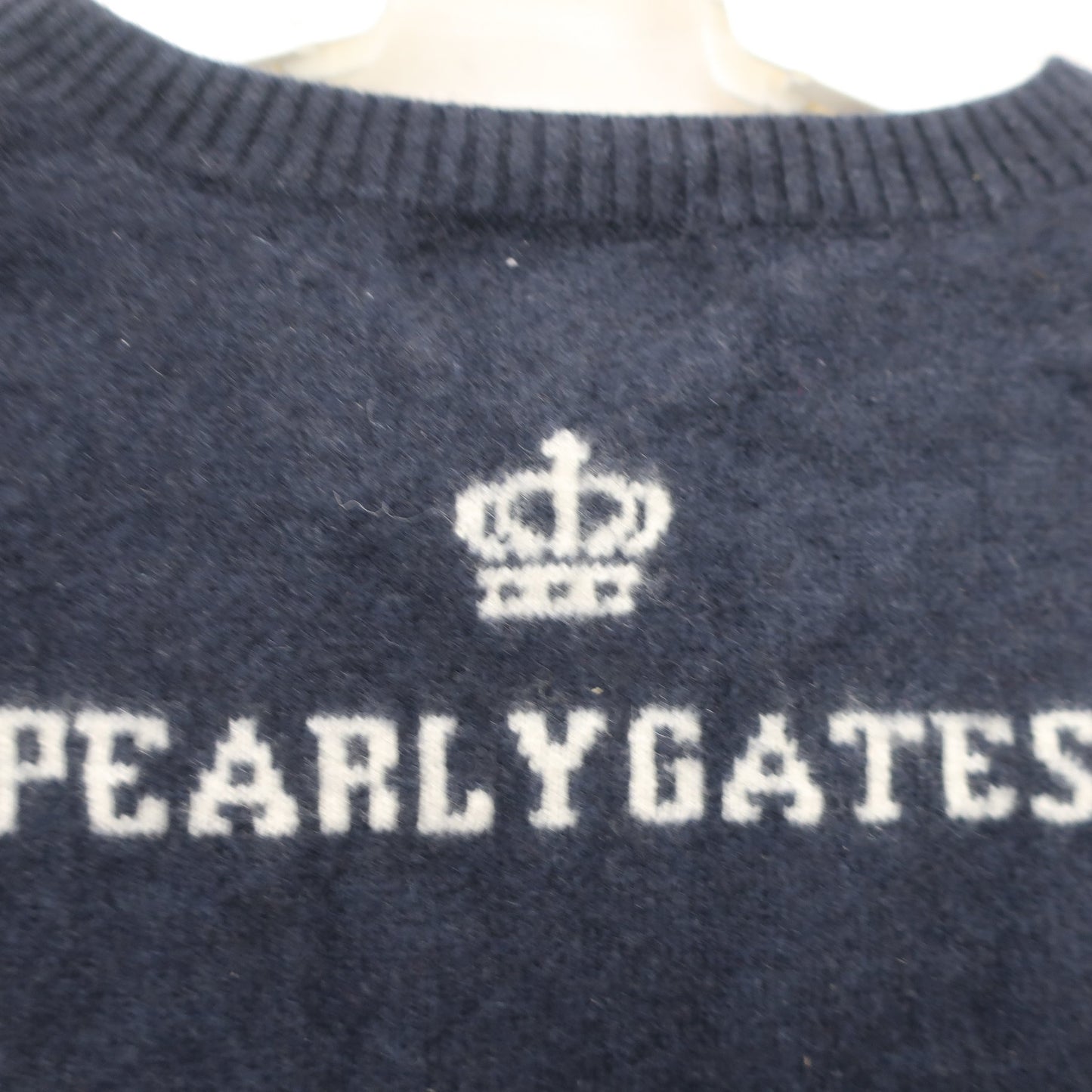 PEARLY GATES(パーリーゲイツ) セーター ネイビー レディース 1 055-5270002 B
