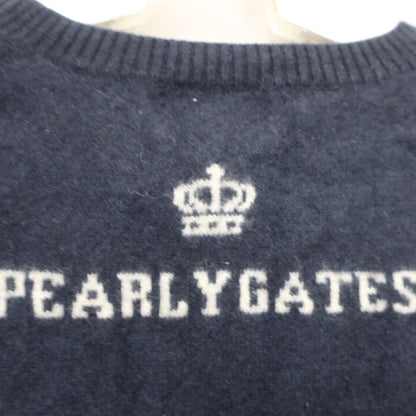 PEARLY GATES(パーリーゲイツ) セーター ネイビー レディース 1 055-5270002 B