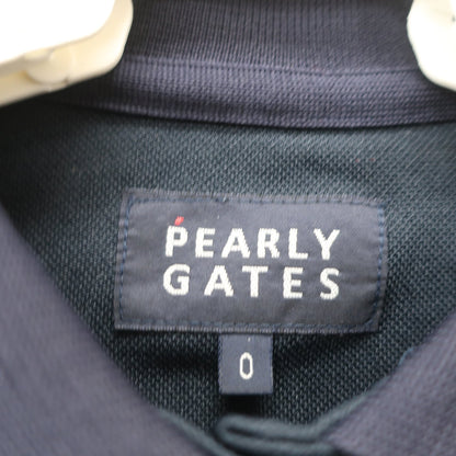 PEARLY GATES(パーリーゲイツ) ポロシャツ ネイビー レディース 0 055-7260350 A