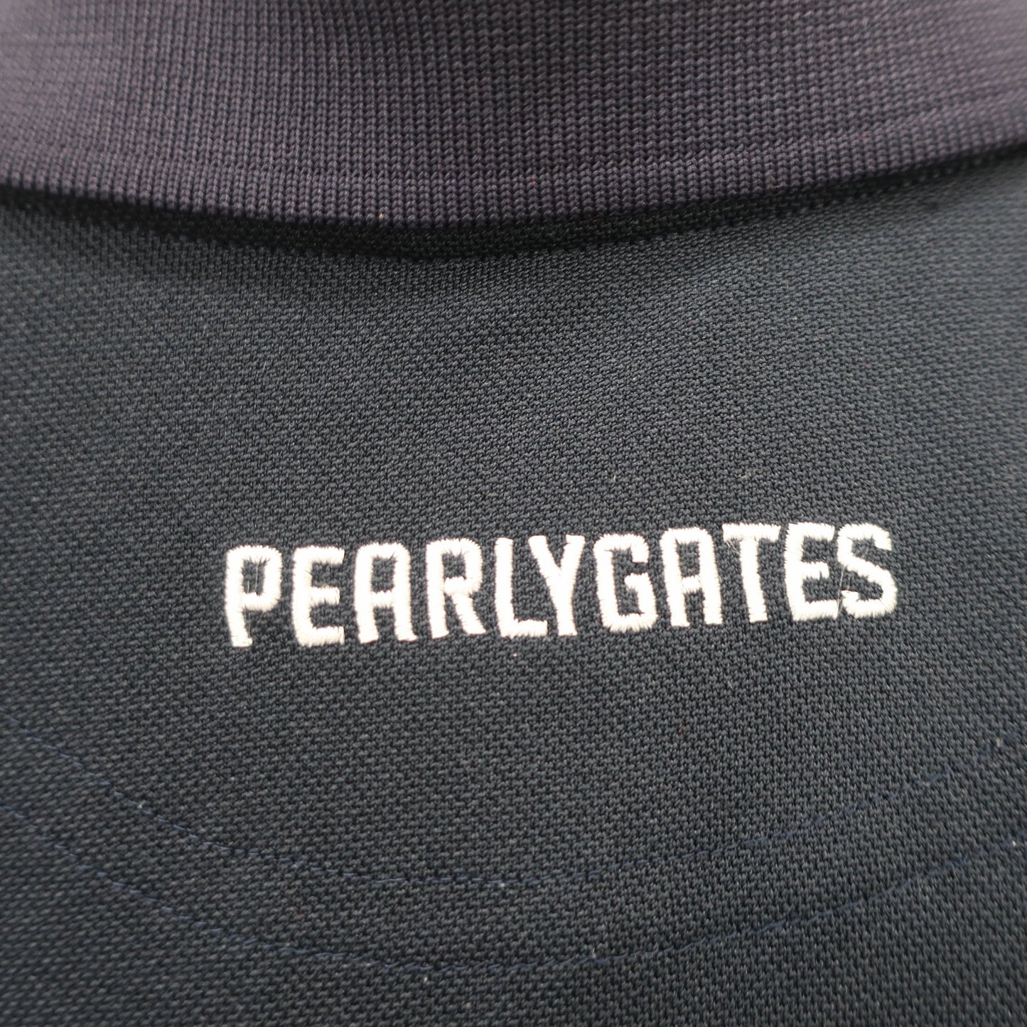 PEARLY GATES(パーリーゲイツ) ポロシャツ ネイビー レディース 0 055-7260350 A