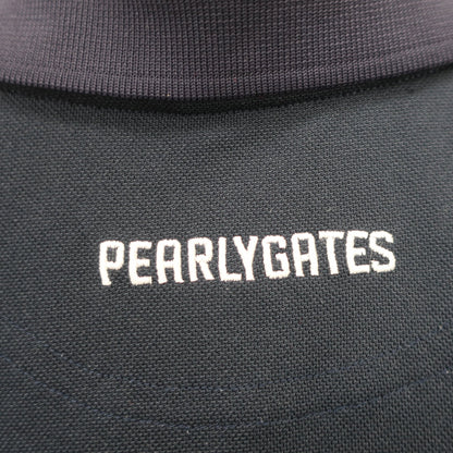PEARLY GATES(パーリーゲイツ) ポロシャツ ネイビー レディース 0 055-7260350 A