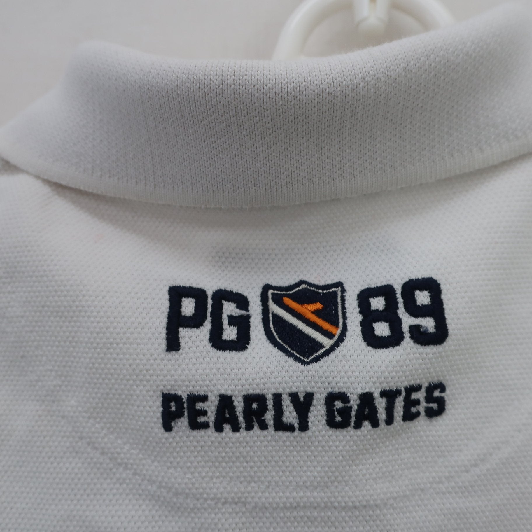 PEARLY GATES(パーリーゲイツ) ポロシャツ ホワイト レディース 0 055-8160402 B