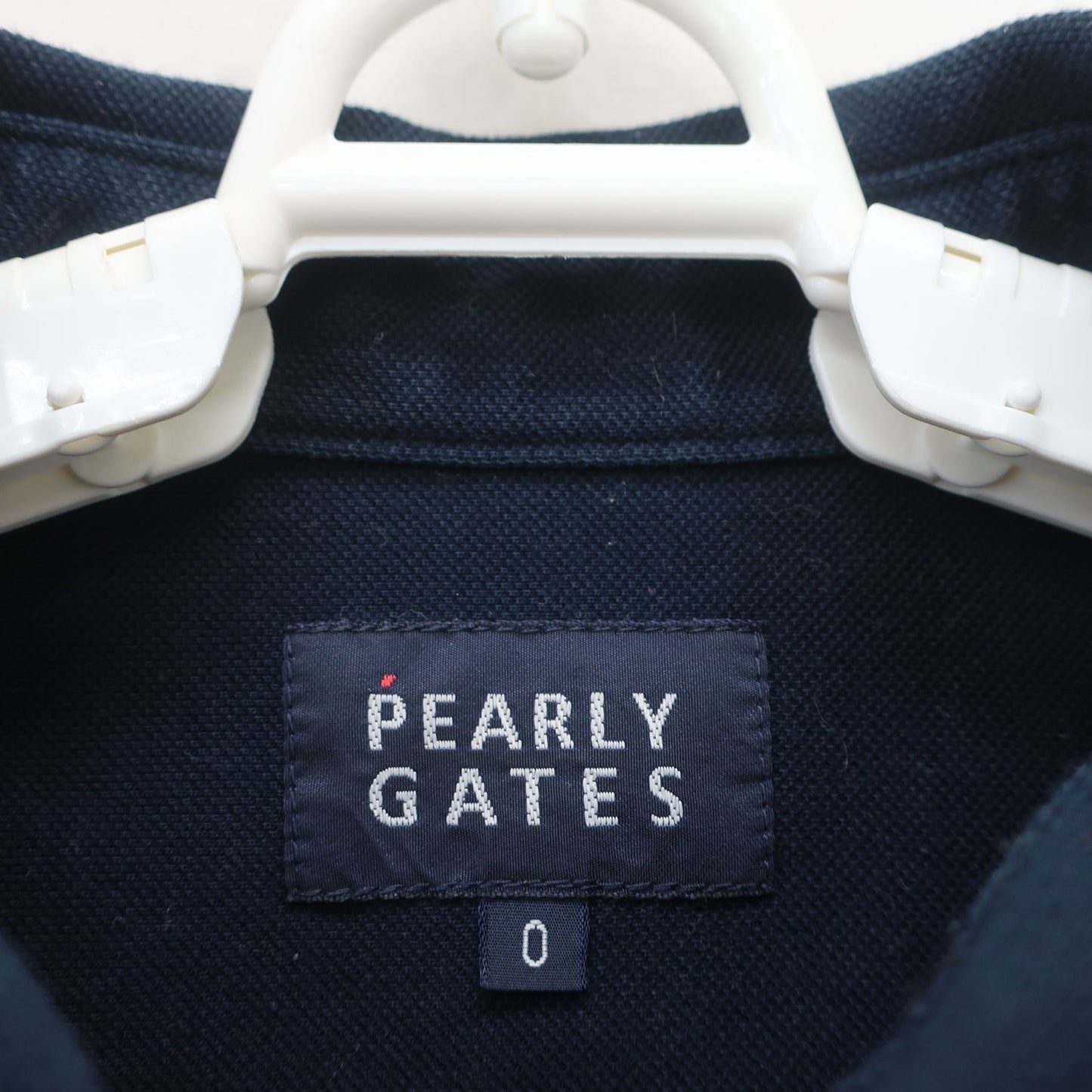 PEARLY GATES(パーリーゲイツ) 長袖ポロシャツ ネイビー レディース 0 055-6261992 B