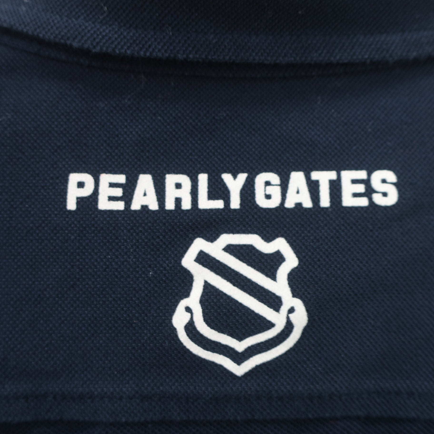 PEARLY GATES(パーリーゲイツ) 長袖ポロシャツ ネイビー レディース 0 055-6261992 B