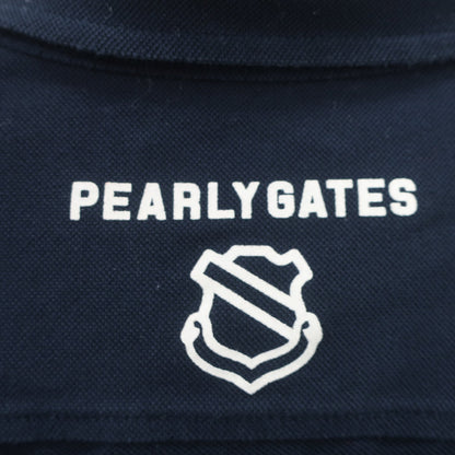 PEARLY GATES(パーリーゲイツ) 長袖ポロシャツ ネイビー レディース 0 055-6261992 B
