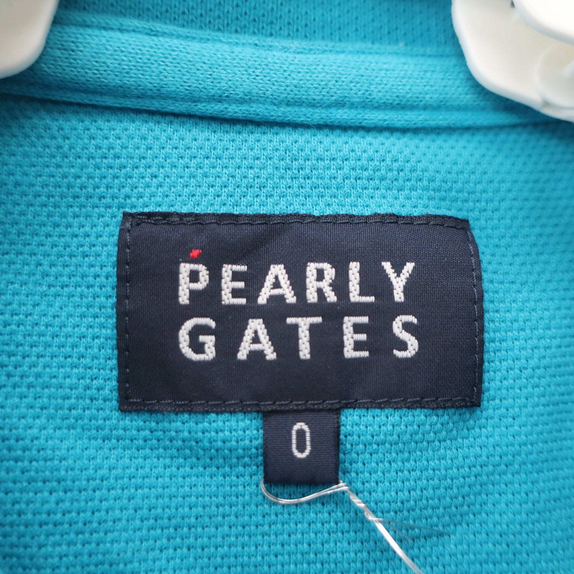 PEARLY GATES(パーリーゲイツ) ポロシャツ 水色 レディース 0 055-8160402 B