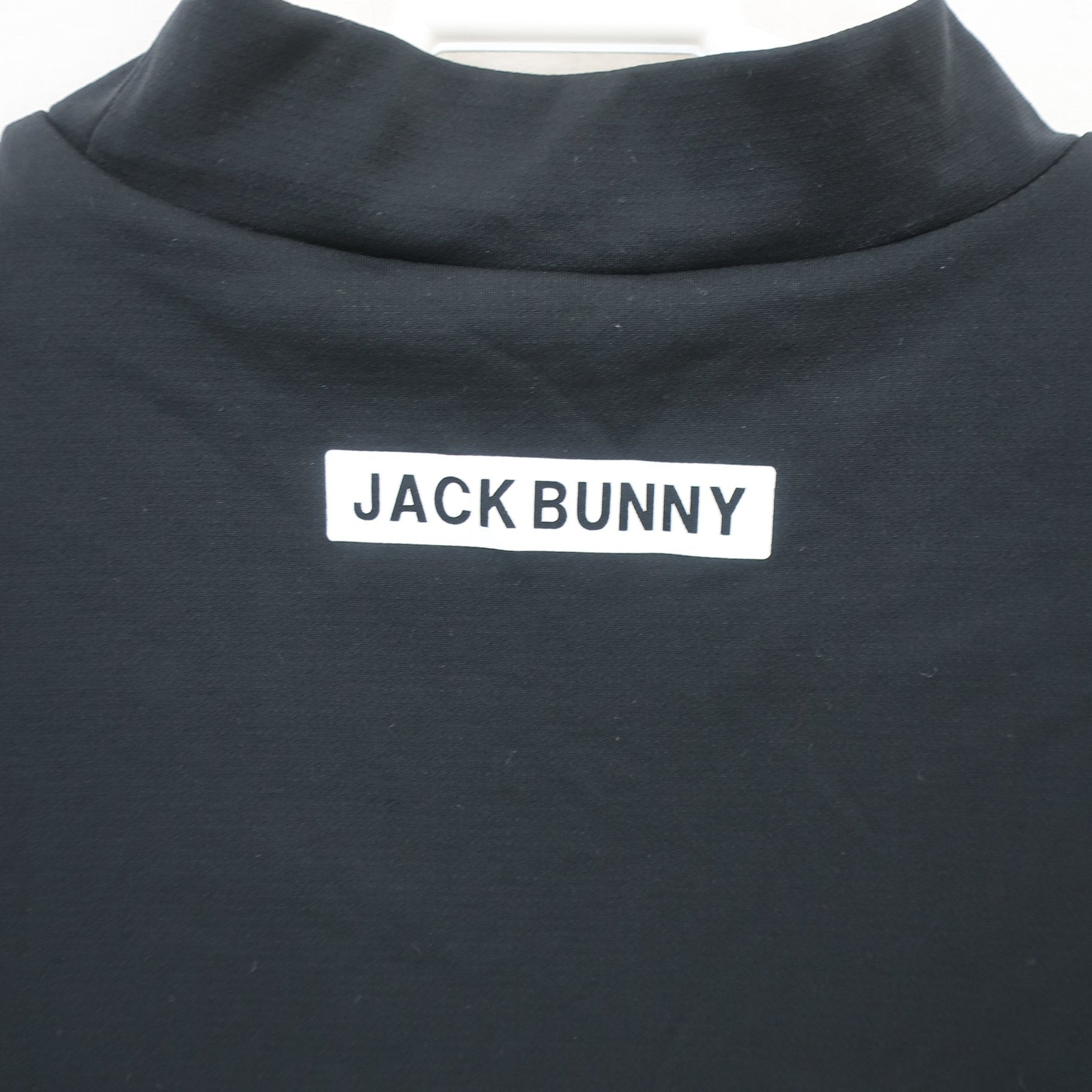 Jack Bunny(ジャックバニー) 半袖モックネックシャツ ブラック レディース 0 263-2267724 A