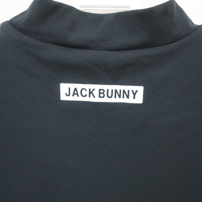 Jack Bunny(ジャックバニー) 半袖モックネックシャツ ブラック レディース 0 263-2267724 A